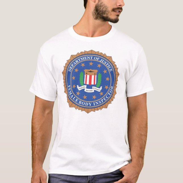 Female Body Inspector T-Shirt (Front)