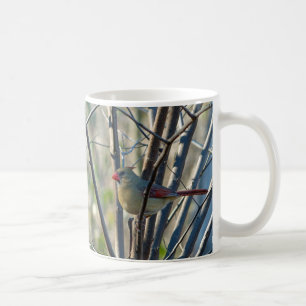 Female Cardinal Coffee Mug