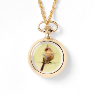 Female Cardinal Songbird Watch