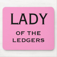 Female CFO FD Funny Nickname - Lady of the Ledgers
