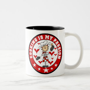 Female Chef Cooking Passion Mug