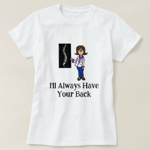 Female Chiropractor or Spinal Surgeon T-Shirt