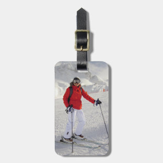 Female Cold Image Luggage Tag