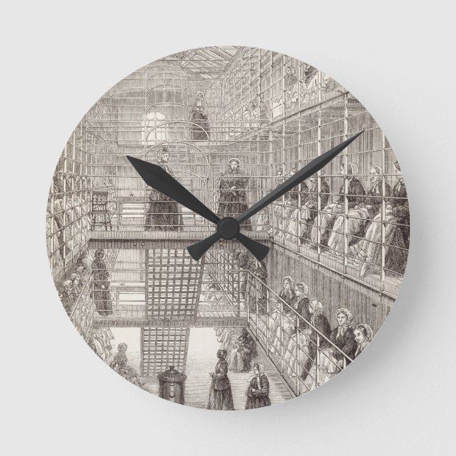Female Convicts at Work during the Silent Hour in Round Clock (Front)