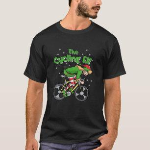 Female Cycling Elf Bike Riding Bicycle Cyclist Chr T-Shirt