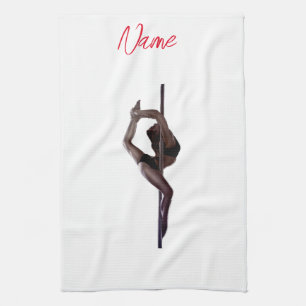 Female Dancer Thunder_Cove  Kitchen Towel