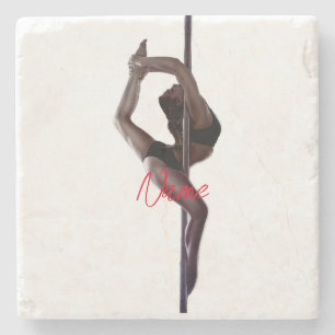 Female Dancer Thunder_Cove Stone Coaster