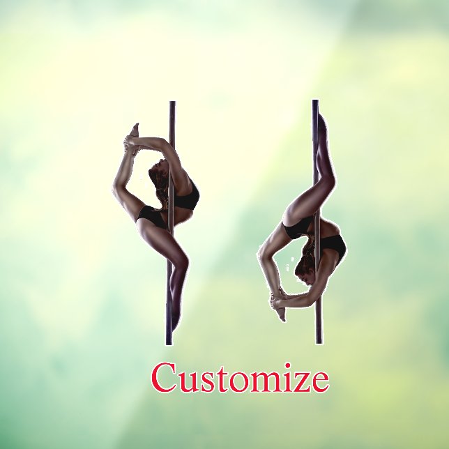 Female Dancer Thunder_Cove  Window Cling (Sheet 3)