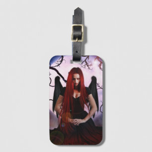 Female Demon Of The Night Luggage Tag