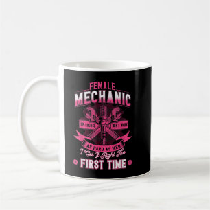 Female Diesel Mechanic Gifts Female Mechanic Coffee Mug