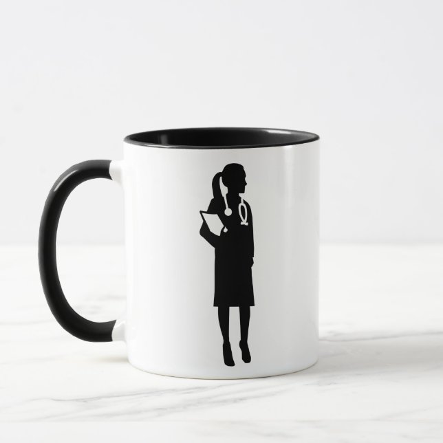 Female doctor mug (Left)