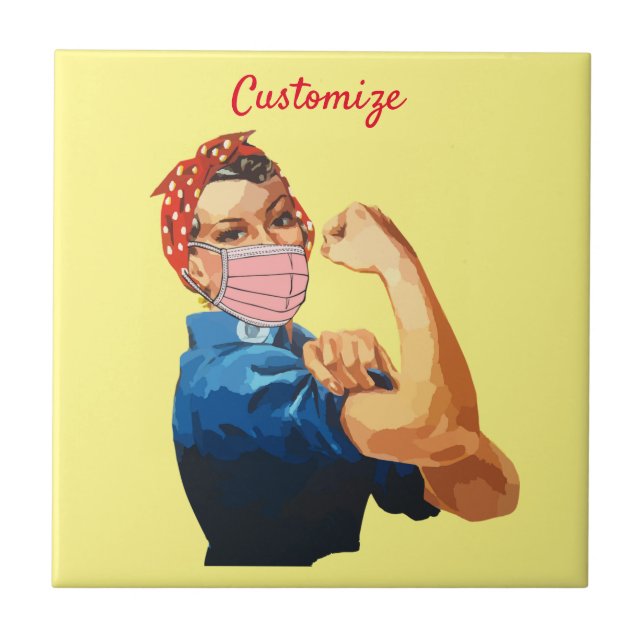 Female Empowerment Mask Thunder_Cove  Tile (Front)