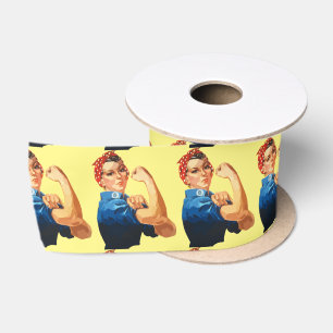 Female Empowerment Thunder_Cove Satin Ribbon