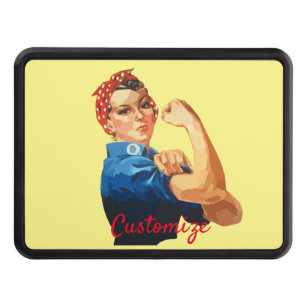 Female Empowerment Thunder_Cove Trailer Hitch Cover