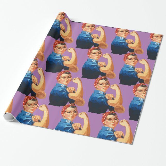 Female Empowerment  Thunder_Cove Wrapping Paper (Unrolled)