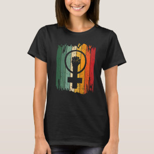 Female Equality Women's Rights Feminist Vintage Fe T-Shirt