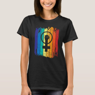 Female Equality Women's Rights Feminist Vintage Fe T-Shirt