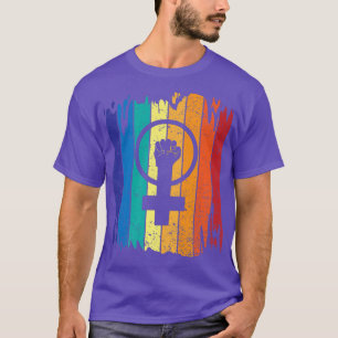 Female Equality Womens Rights Feminist Vintage Fem T-Shirt