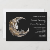 Female Face in the Moon Wedding