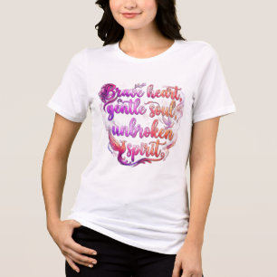 Female Fashion Tri-Blend Shirt