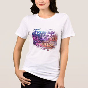 Female Fashion Tri-Blend Shirt