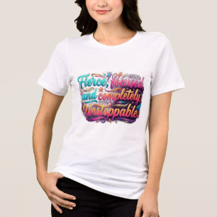 Female Fashion Tri-Blend Shirt