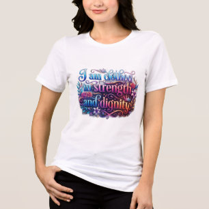 Female Fashion Tri-Blend Shirt