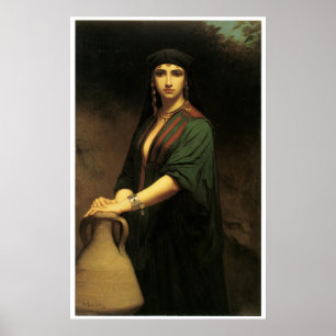 Female Fellah, Charles Landelle Poster