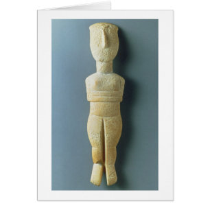 Female figurine, early Cycladic, c.2800-2300 BC (m