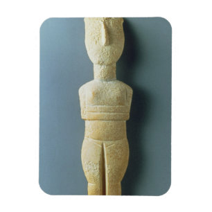 Female figurine, early Cycladic, c.2800-2300 BC (m Magnet
