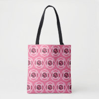 Female Firefighter All Over Print Tote Bag