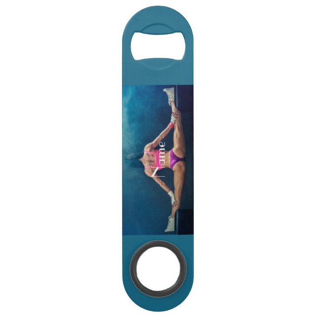 Female Fitness Model Split Thunder_Cove Bar Key (Front)