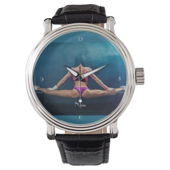 Female Fitness Model Split Thunder_Cove   Watch (Front)