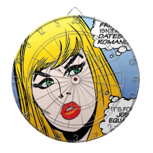 female-freedom dartboard