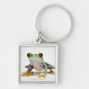 Female frog 2 keychain