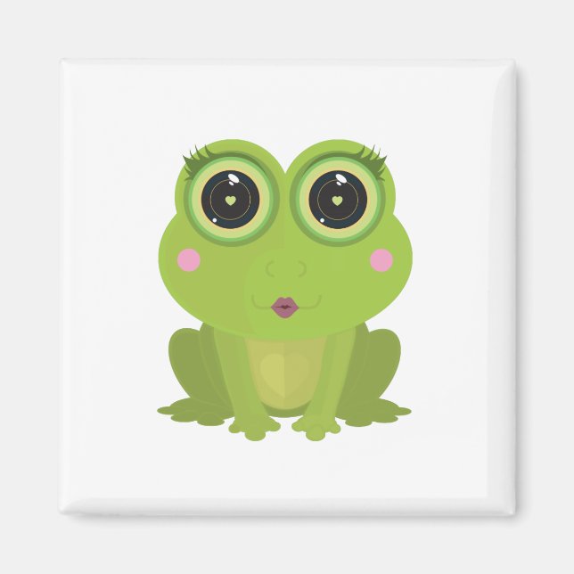 Female Frog Magnet (Front)