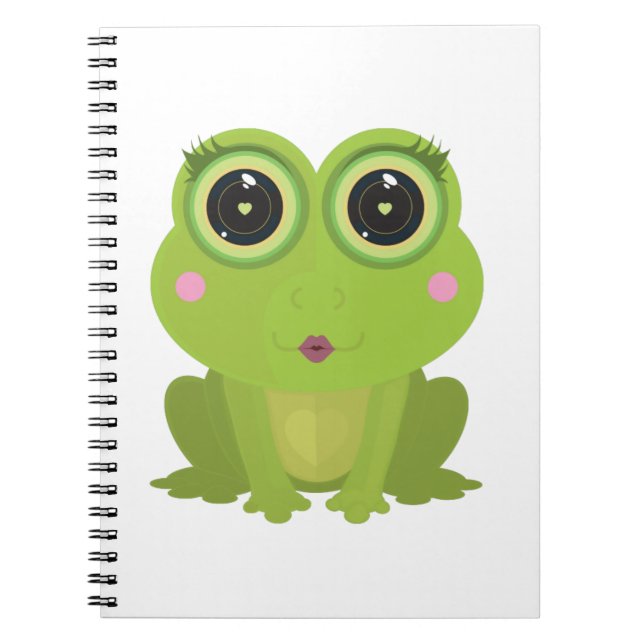 Female Frog Notebook (Front)