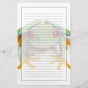 Female frog stationery