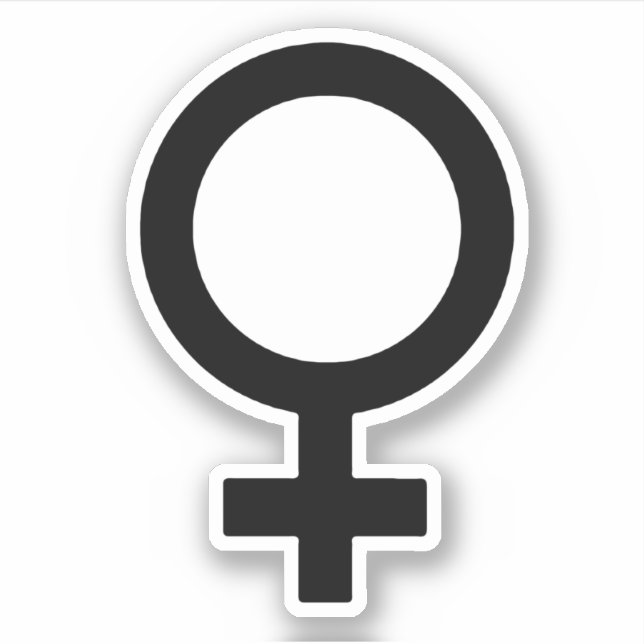 Female Gender Symbol (Front)