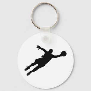 (Female) Goalie Save Keychain