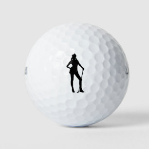 Female Golf Sport Golf Balls