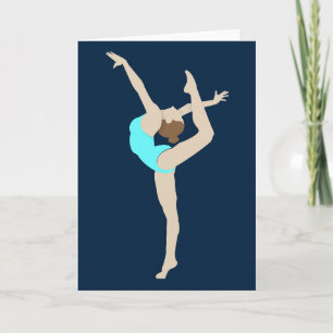Female Gymnast Card