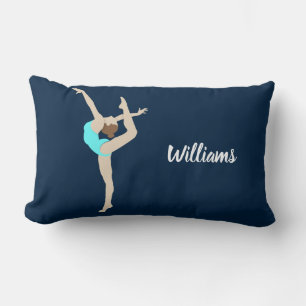 Female Gymnast Lumbar Pillow