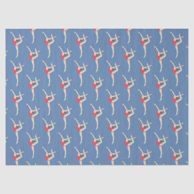 Female Gymnast Tissue Paper (Front)