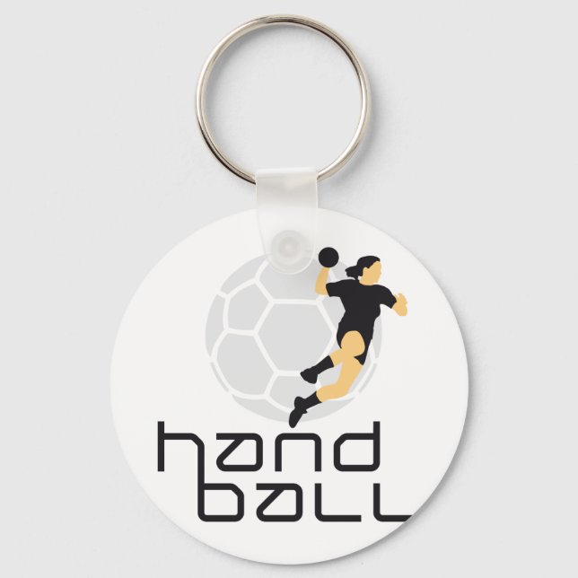 female handball keychain (Front)