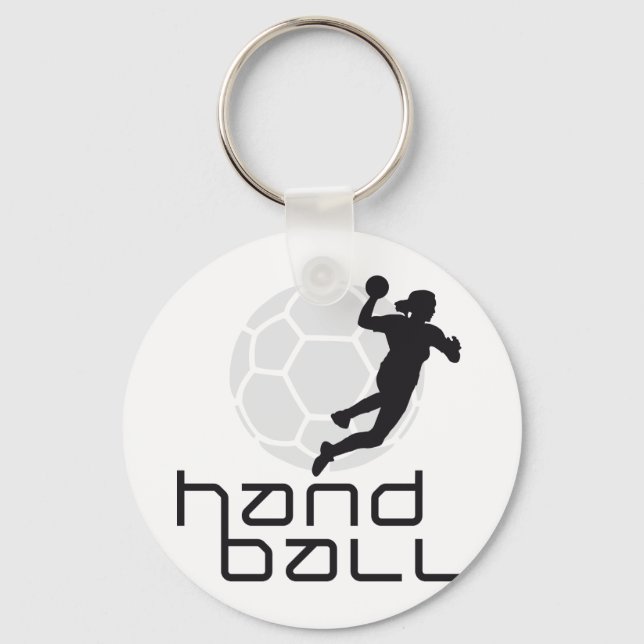 female handball keychain (Front)