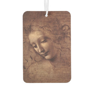Female Head La Scapigliata by Leonardo da Vinci Air Freshener