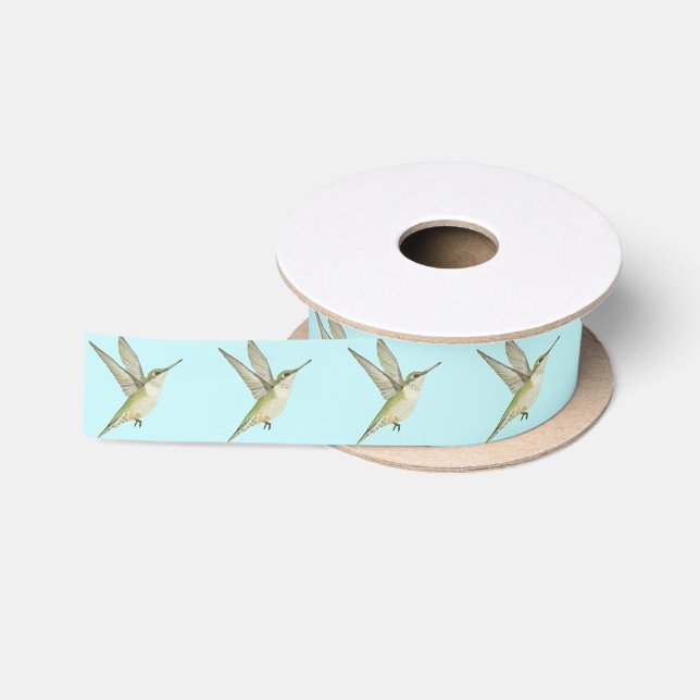 Female Hummingbird Satin Ribbon (Spool)