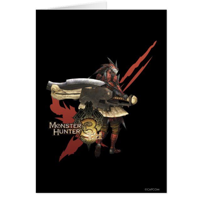 Female Hunter with Switch Axe, Rathalos Armour (Front)