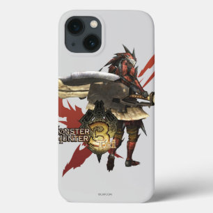 Female Hunter with Switch Axe, Rathalos Armour 2 iPhone 13 Case